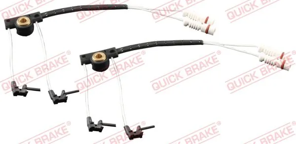 Warning Contact, brake pad wear